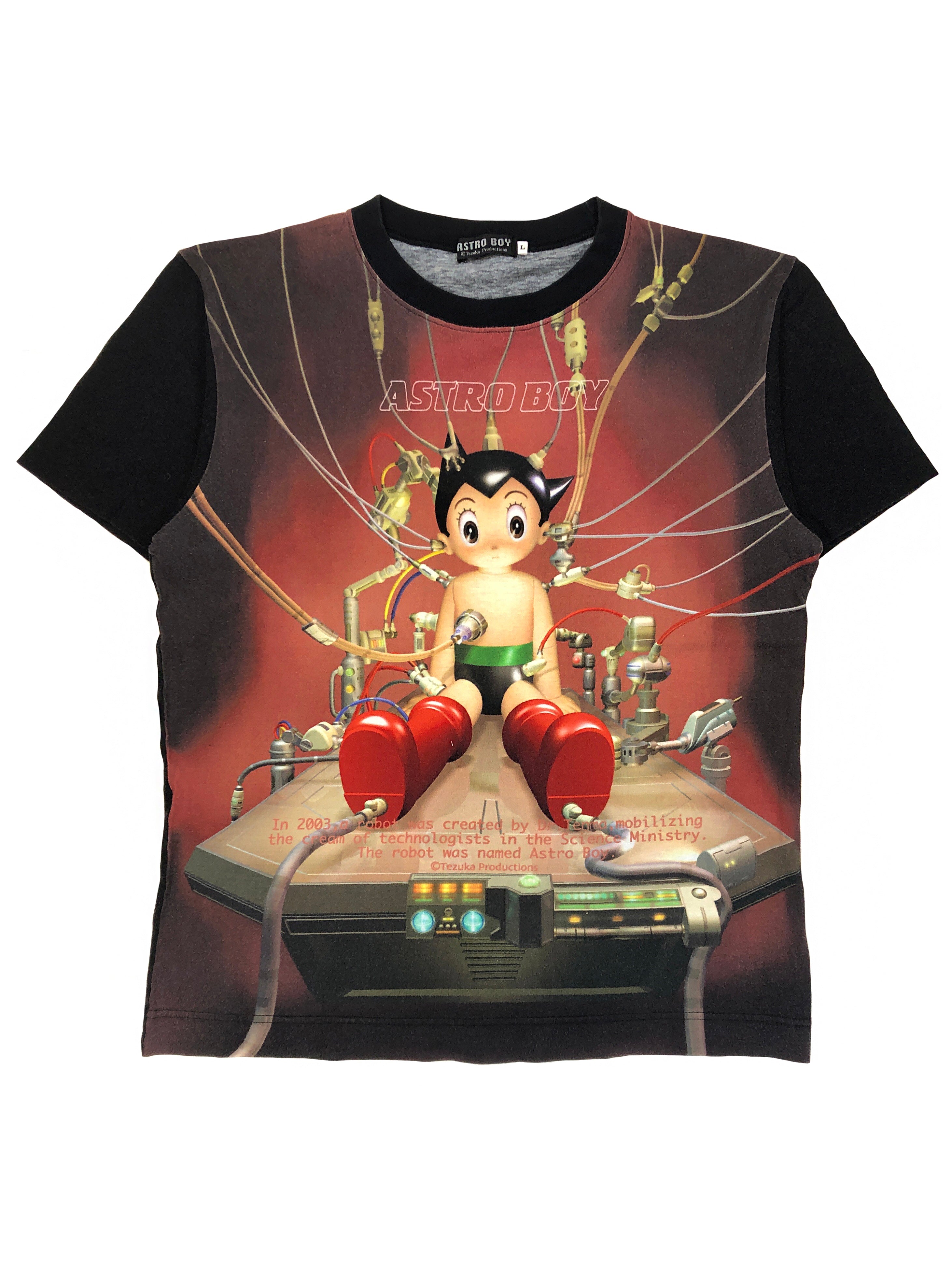 Tezuka Productions [Astro Boy] T-shirt Mecha 2003 / L White 