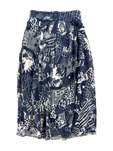 Load image into Gallery viewer, Hysteric Glamour Woman Jacquard Denim Skirt
