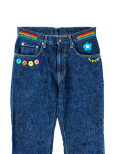 Load image into Gallery viewer, Hysteric Glamour Flower Embroidered Jeans
