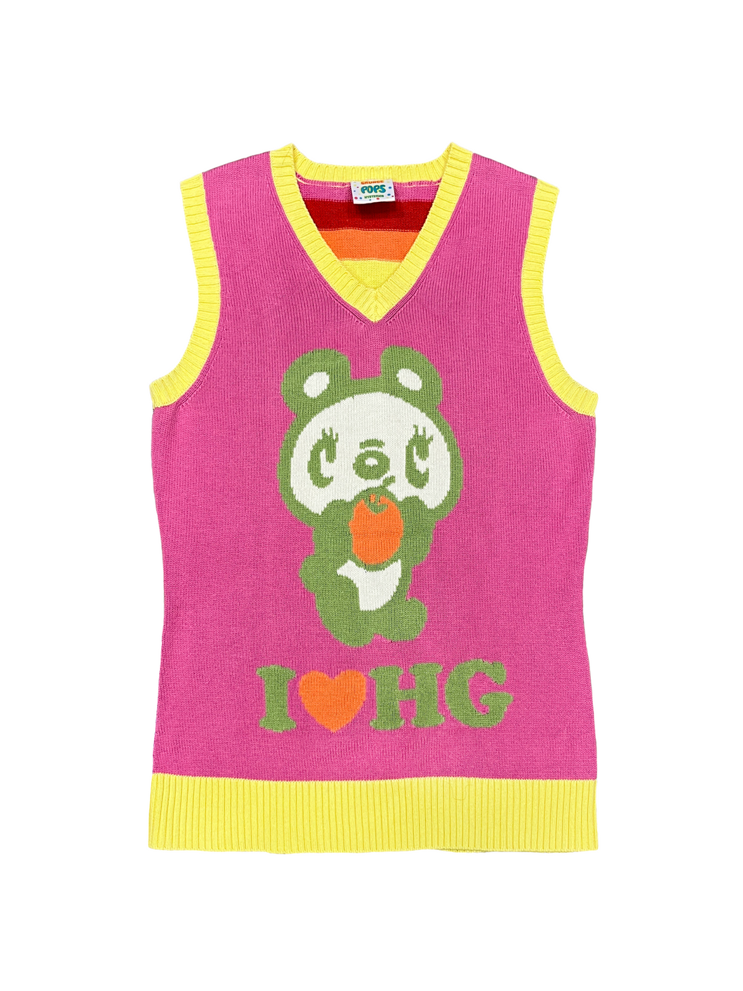 Hysteric Glamour Panda Rainbow Knit