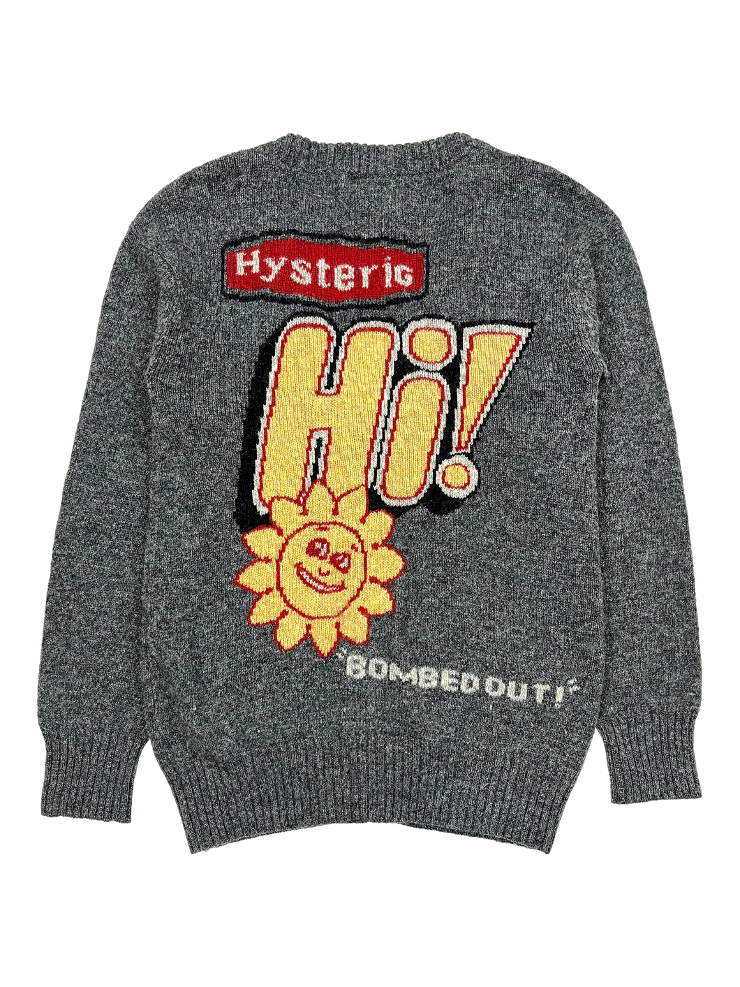 Hysteric Glamour Hi! Bombed Out Cardigan Knit