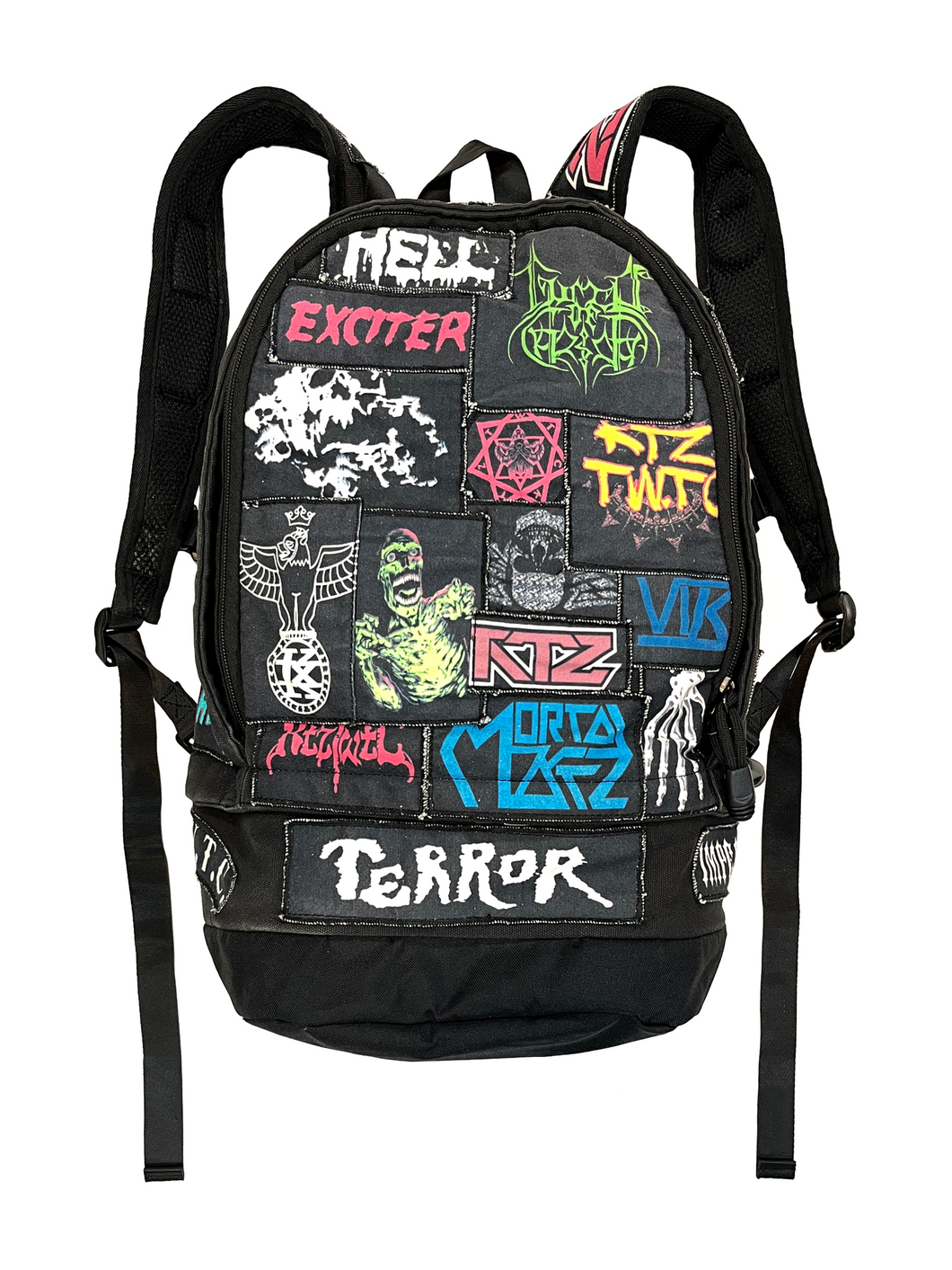 KTZ Punk Patchwork Backpack